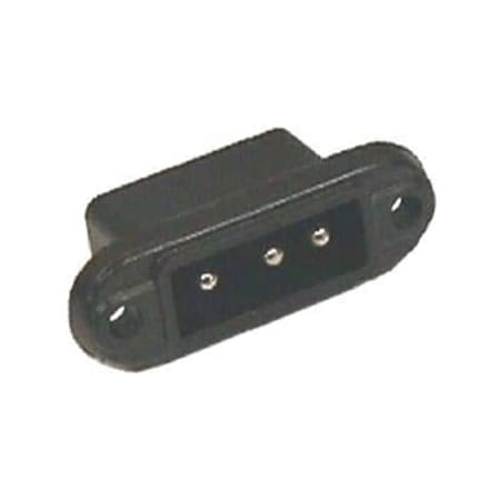 Serverusa 3-Pin Replacement Power Cord Panel Jack, Power Hookup SE3026926